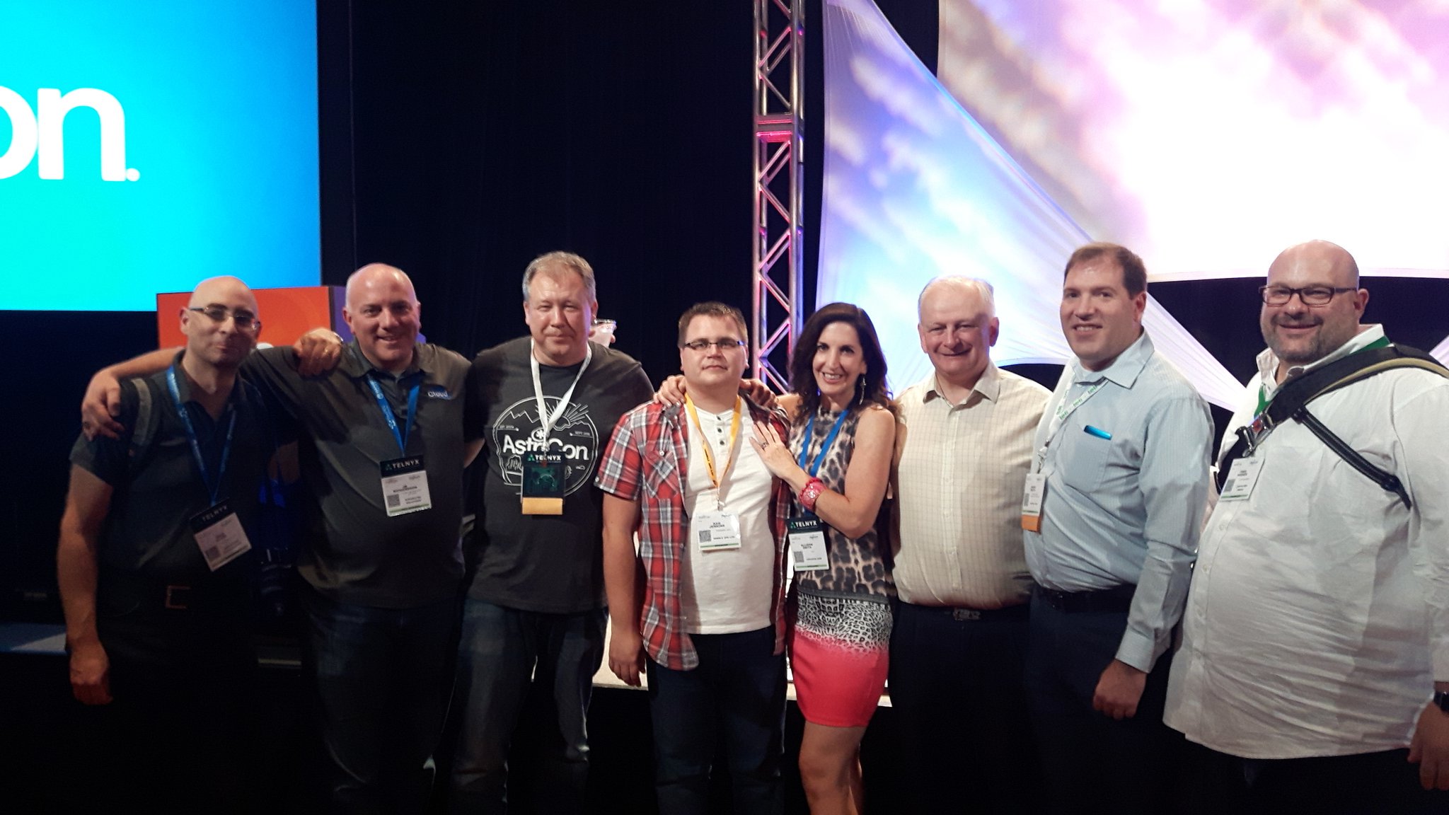Photo of Fred and friends at Astricon